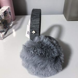 Kate Spade faux fur ear muffs